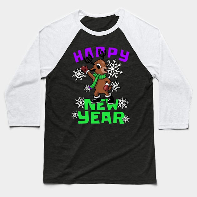 Reindeer gift Baseball T-Shirt by baha2010